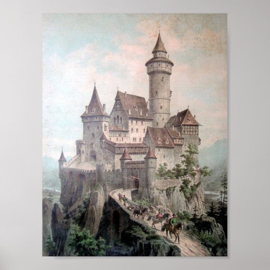 Fantasy Castle Poster (Voorkant)