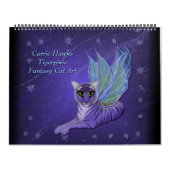 Fantasy Cat Art Calendar. Zuivelkatten Kalender (Hoes)