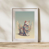 Fantasy Cat L Misty Meow | Gevleugelde kat [1/4] Poster