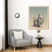 Fantasy Cat L Misty Meow | Gevleugelde kat [1/4] Poster
