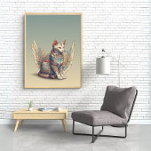 Fantasy Cat L Misty Meow | Gevleugelde kat [1/4] Poster