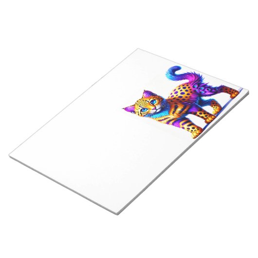 Fantasy Cat Notitieblok (Schuin)