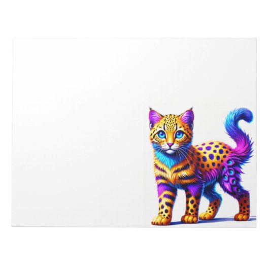 Fantasy Cat Notitieblok (Voorkant)