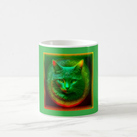 Fantasy Cat voor de Crest Koffiemok (Center)