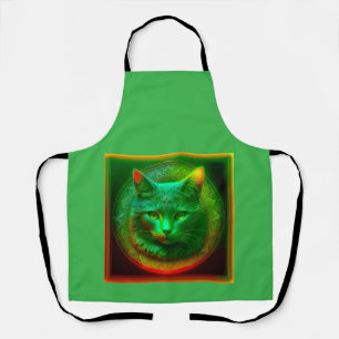 Fantasy Cat voor de Crest Schort
