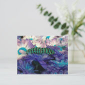 Fantasy Caterpillar Briefkaart (Staand voorkant)