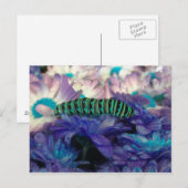 Fantasy Caterpillar Briefkaart (Voorkant / Achterkant)