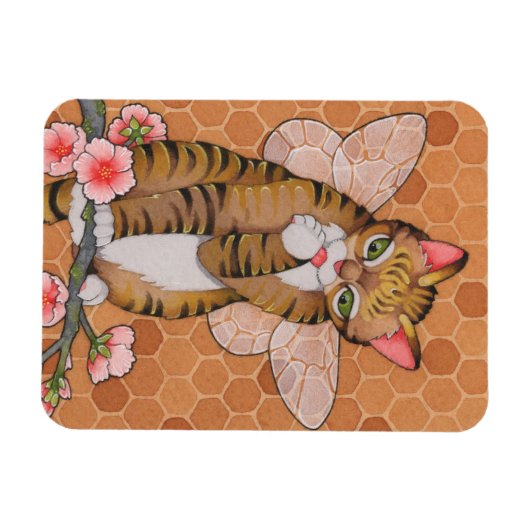 Fantasy Cats Oracle bevestiging - Patronen Magneet (Horizontaal)