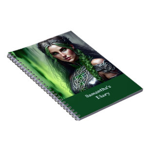 Fantasy Celtic Warrior Princess Notitieboek