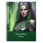 Fantasy Celtic Warrior Princess Notitieboek (Voorkant)