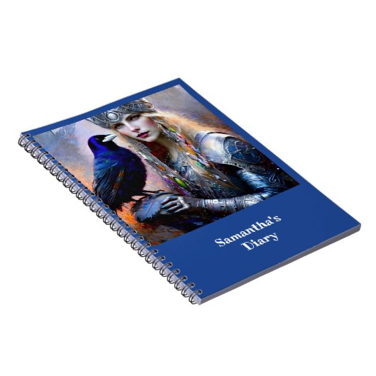 Fantasy Celtic Warrior Princess Notitieboek (Rechterzijde)