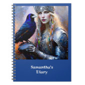 Fantasy Celtic Warrior Princess Notitieboek (Voorkant)
