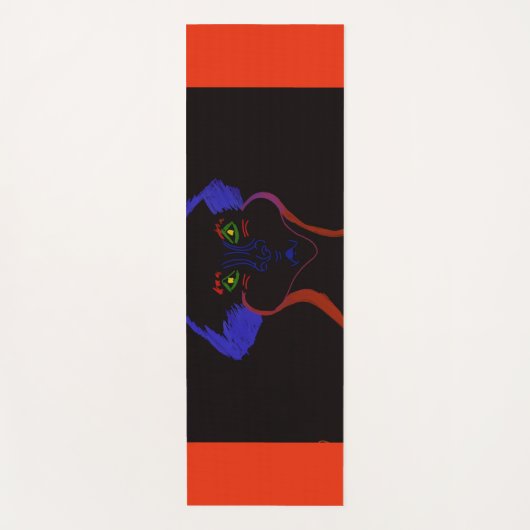 Fantasy Character Art Yogamat (Voorkant)