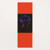 Fantasy Character Art Yogamat (Achterkant)