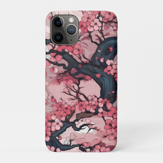 Fantasy Cherry Blossom Dreamscape Case-Mate iPhone Case (Achterkant)