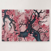 Fantasy Cherry Blossom Dreamscape Legpuzzel (Horizontaal)