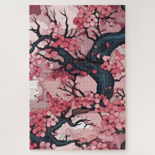Fantasy Cherry Blossom Dreamscape Legpuzzel