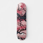 Fantasy Cherry Blossom Dreamscape Persoonlijk Skateboard (Voorkant)