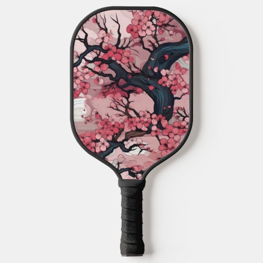Fantasy Cherry Blossom Dreamscape Pickleball Paddle (Voorkant)