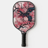 Fantasy Cherry Blossom Dreamscape Pickleball Paddle (Achterkant)