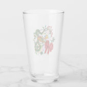Fantasy Chinese Draak Kerst Krans Fantasie Glas (Achterkant)