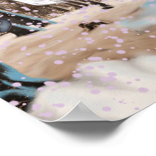 Fantasy Clydesdale Horse Fairy Poster (Hoek)