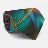 Fantasy Colorful Bird Stropdas (Opgerold)