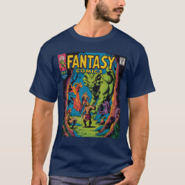 Fantasy Comics: een retro-avontuur T-shirt