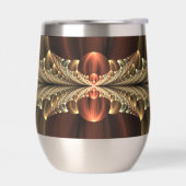 Fantasy constructie glanzende abstracte fractale k (Links)