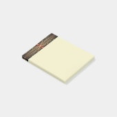 Fantasy constructie glanzende abstracte fractale k post-it® notes (Schuin)