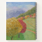 Fantasy Countryside Doodle Notitieboek (Achterkant)