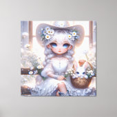 Fantasy cowgirl canvas afdruk (Voorkant)