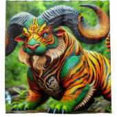 Fantasy Creature Douchegordijn (Voorkant)