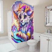 Fantasy Creature Douchegordijn (In situ)