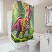 Fantasy Creature Douchegordijn (In situ)