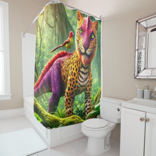 Fantasy Creature Douchegordijn (In situ)