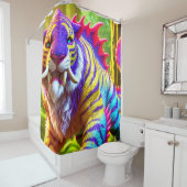 Fantasy Creature Douchegordijn (In situ)
