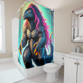 Fantasy Creature Douchegordijn (In situ)