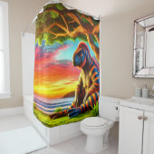 Fantasy Creature Douchegordijn (In situ)