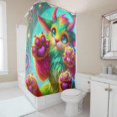 Fantasy Creature Douchegordijn (In situ)