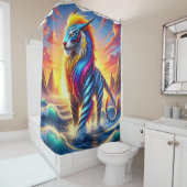 Fantasy Creature Douchegordijn (In situ)