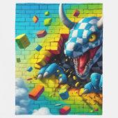 Fantasy Creature Fleece Deken (Voorkant)