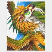 Fantasy Creature Fleece Deken (Voorkant)