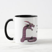 Fantasy Creature Pink Paars Mok (Links)