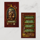 Fantasy - Creepy - Ik heb altijd voor je ogen geha Visitekaartje (Voorkant / Achterkant)