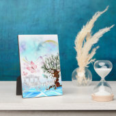 Fantasy Crystal Horse Carriage Fotoplaat (Zijkant)