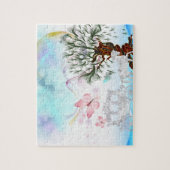 Fantasy Crystal Horse Carriage Legpuzzel (Verticaal)