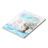 Fantasy Crystal Horse Carriage Notitieblok (Linkerzijde)