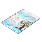 Fantasy Crystal Horse Carriage Notitieboek (Linkerzijde)