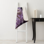 Fantasy Crystals Amethyst Fairy Sherpa Deken (In situ)